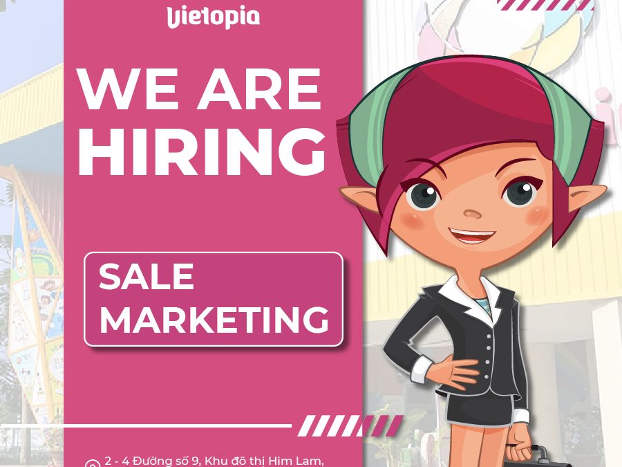 Cơ hội việc làm hấp dẫn tại Vietopia: Ứng tuyển ngay!